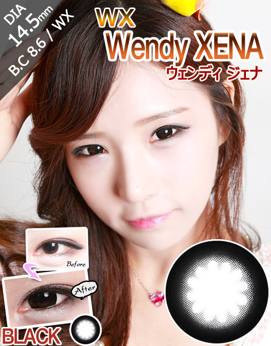 [ブラック/BLACK] ウェンディ ジェナ WX - Wendy XENA [14.5mm/Dueba社]