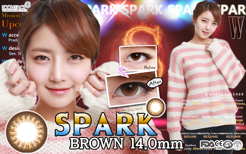 [ブラウン/BROWN] スパーク - SPARK [14.0mm/ICK社]