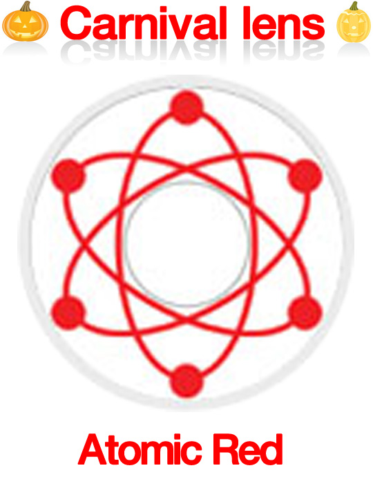 [コスプレ] 原子赤 - Atomic Red - Crazy-044 [14.0mm]
