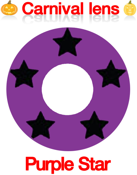 [コスプレ] 紫と星 - Purple Star - Crazy-018 [14.0mm]